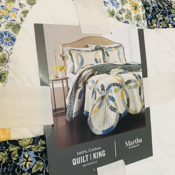 Martha Stewart Bedding Nwt Quilt Martha Stewart King Poshmark